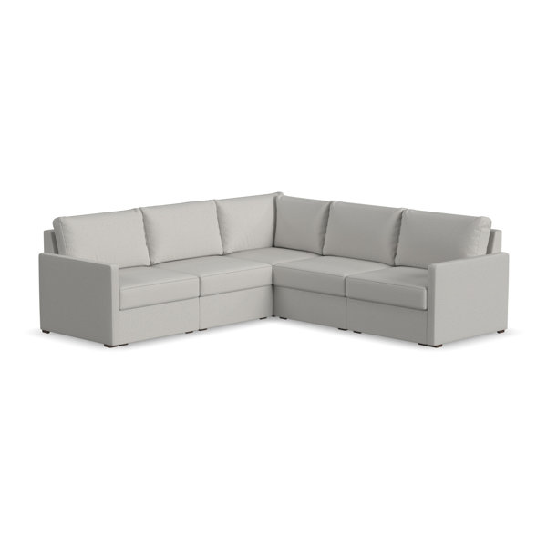 Flexsteel Flex 5 Piece Upholstered Modular Sectional & Reviews Wayfair